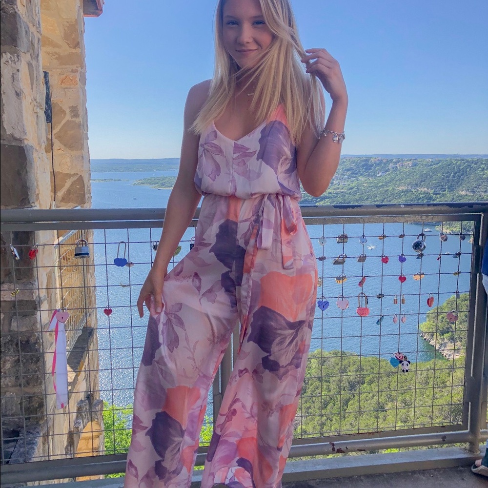 Floral Jumpsuit